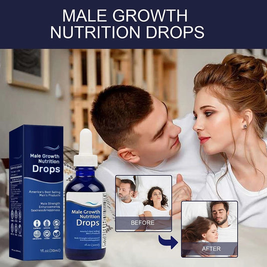 Male Growth Nutrition Drops – Natural Strength & Performance Booster