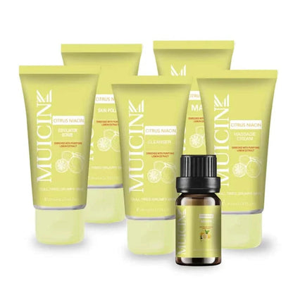 Citron Niacin Glow & Blow Facial Kit