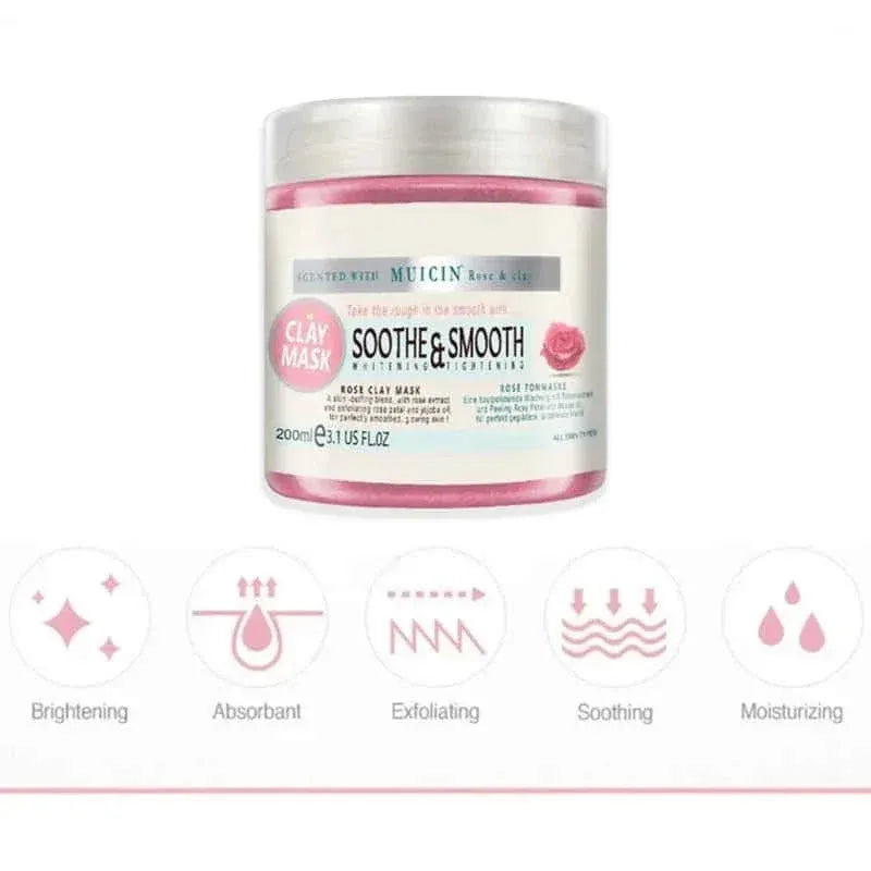 Soothing Rose Pink Clay Mask