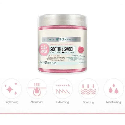 Soothing Rose Pink Clay Mask