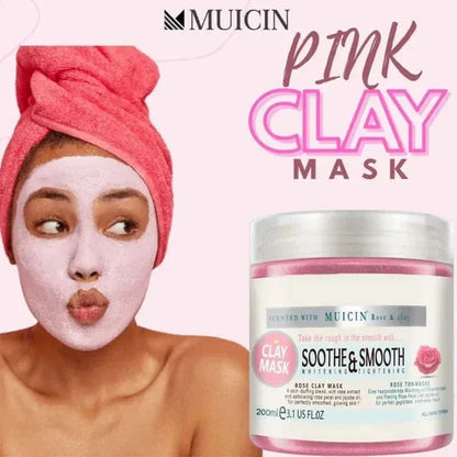 Soothing Rose Pink Clay Mask